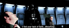 Lack Of Faith Darth Vader GIF - Lack Of Faith Darth Vader GIFs