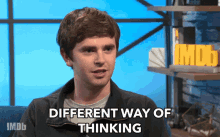 Different Way Of Thinking Different Thoughts GIF - Different Way Of Thinking Different Thoughts Different Mindset GIFs