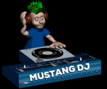 Mustang Dj Music GIF