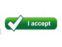 I Accept Sticker - I Accept Accept Stickers