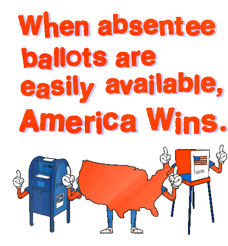 Vote By Mail Ballots Sticker - Vote By Mail Ballots Absentee Ballot Stickers