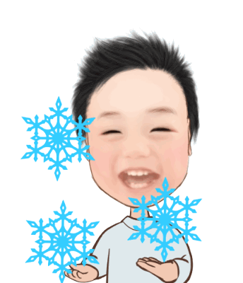 ณบุญ Snow Sticker - ณบุญ Snow สนุก Stickers