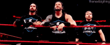 The Shield Roman Reigns GIF - The Shield Roman Reigns Seth Rollins GIFs