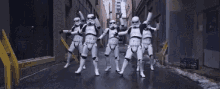 Stormtrooper Music Video GIF - Star Wars Stormtroopers Dancing Popping GIFs