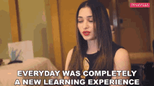 Everyday Was A Completely New Learning Experience Tamannaah Bhatia GIF - Everyday Was A Completely New Learning Experience Tamannaah Bhatia Pinkvilla GIFs