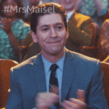 Clapping Joel Maisel GIF