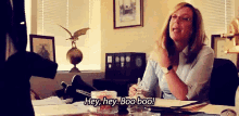 Booboo GIF - The West Wing Cj Cregg Allison Janney GIFs