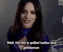Camila Cabello Tea GIF - Camila Cabello Tea Spilled GIFs