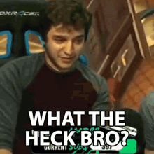 What The Heck Bro Tyler Martins GIF - What The Heck Bro Tyler Martins Wth GIFs