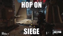 Hop On Siege Get On Siege GIF - Hop On Siege Get On Siege Rainbow Six GIFs