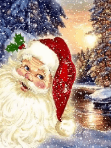 Santa Claus Is Coming To Town Snowing GIF - Santa Claus Is Coming To Town Snowing GIFs