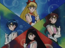 Sailor Moon Girl Power GIF - Sailor Moon Girl Power Ready To Fight GIFs