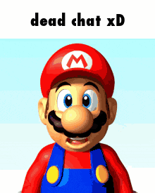 Dead Chat Xd Mario GIF - Dead Chat Xd Mario Rip Chat GIFs