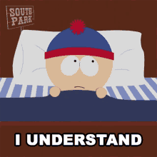I Understand Stan Marsh GIF - I Understand Stan Marsh South Park GIFs