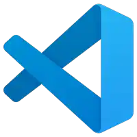 a blue ribbon with a x on it