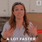 A Lot Faster Emily Brewster GIF - A Lot Faster Emily Brewster Foodbox Hq GIFs