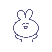 Drawing Rabbit Sticker - Drawing Rabbit Sketch Stickers