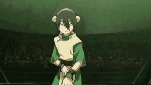 Toph Earthbender GIF - Toph Earthbender Earthbending - Discover & Share GIFs