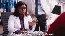 Healthy Body Image #chubby #curvy #fat #diet GIF - Tv Comedy Mindy Project GIFs
