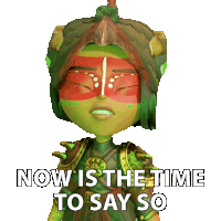 Now Is The Time To Say So Maya Sticker - Now Is The Time To Say So Maya Zoe Saldana Stickers