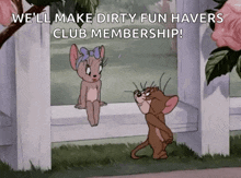 Tom And Jerry In Love GIF
