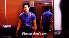 Glee Mike Chang GIF - Glee Mike Chang Please Dont Cry GIFs