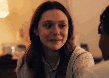 Elizabeth Olsen Sorry For Your Loss GIF - Elizabeth Olsen Sorry For Your Loss Leigh Shaw GIFs