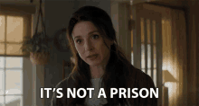 Its Not A Prison Marin Hinkle GIF - Its Not A Prison Marin Hinkle Jumanji The Next Level GIFs