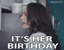 Serious Face Its Her Birthday GIF - Serious Face Its Her Birthday Worried GIFs