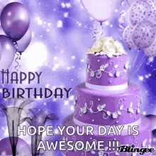 happy birthday balloons cake sparkle greetings