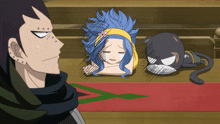 Levy Gajeel GIF - Levy Gajeel Panther Lily GIFs