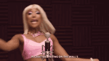 Nicki Minaj Writing On The Wall GIF