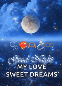 Bedtime Good Night GIF - Bedtime Good Night Full Moon GIFs