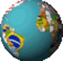 globe rounding moving world