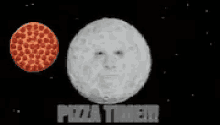Moon Pizza Time GIF - Moon Pizza Time GIFs