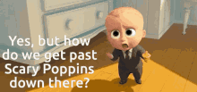 The Boss Baby Scary Poppins GIF - The Boss Baby Scary Poppins How Do We Do It GIFs