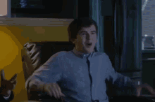 Freddie Highmore Excited GIF