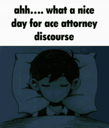 Ace Attorney Discourse GIF - Ace Attorney Discourse What A Nice Day GIFs