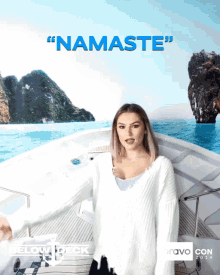 Namaste Drink GIF - Namaste Drink Sip GIFs