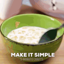 make it simple 5minute crafts cereal melanie spoon