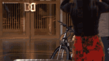 Biking Michele Romanow GIF - Biking Michele Romanow Dragons Den GIFs