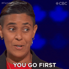 You Go First Noey GIF - You Go First Noey Family Feud Canada GIFs