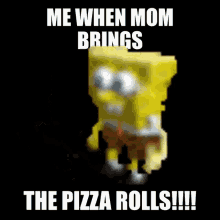 spongebob memes funny dance pizza rolls