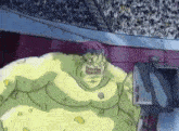 a cartoon drawing of a monster with a huge mouth