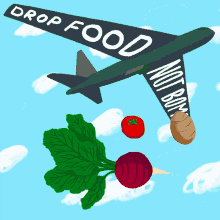 drop food