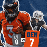 Denver Broncos (7) Vs. Las Vegas Raiders (0) First-second Quarter Break GIF - Nfl National Football League Football League GIFs