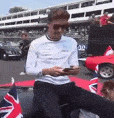 George Russell George Russell Phone GIF - George Russell George Russell Phone George Russell 63 GIFs
