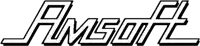 a black and white logo that says amsoil on it