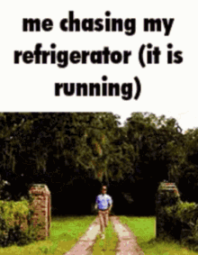 fridge running