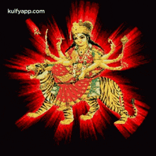 Durga.Gif GIF - Durga Goddess Durga Durga Devi GIFs